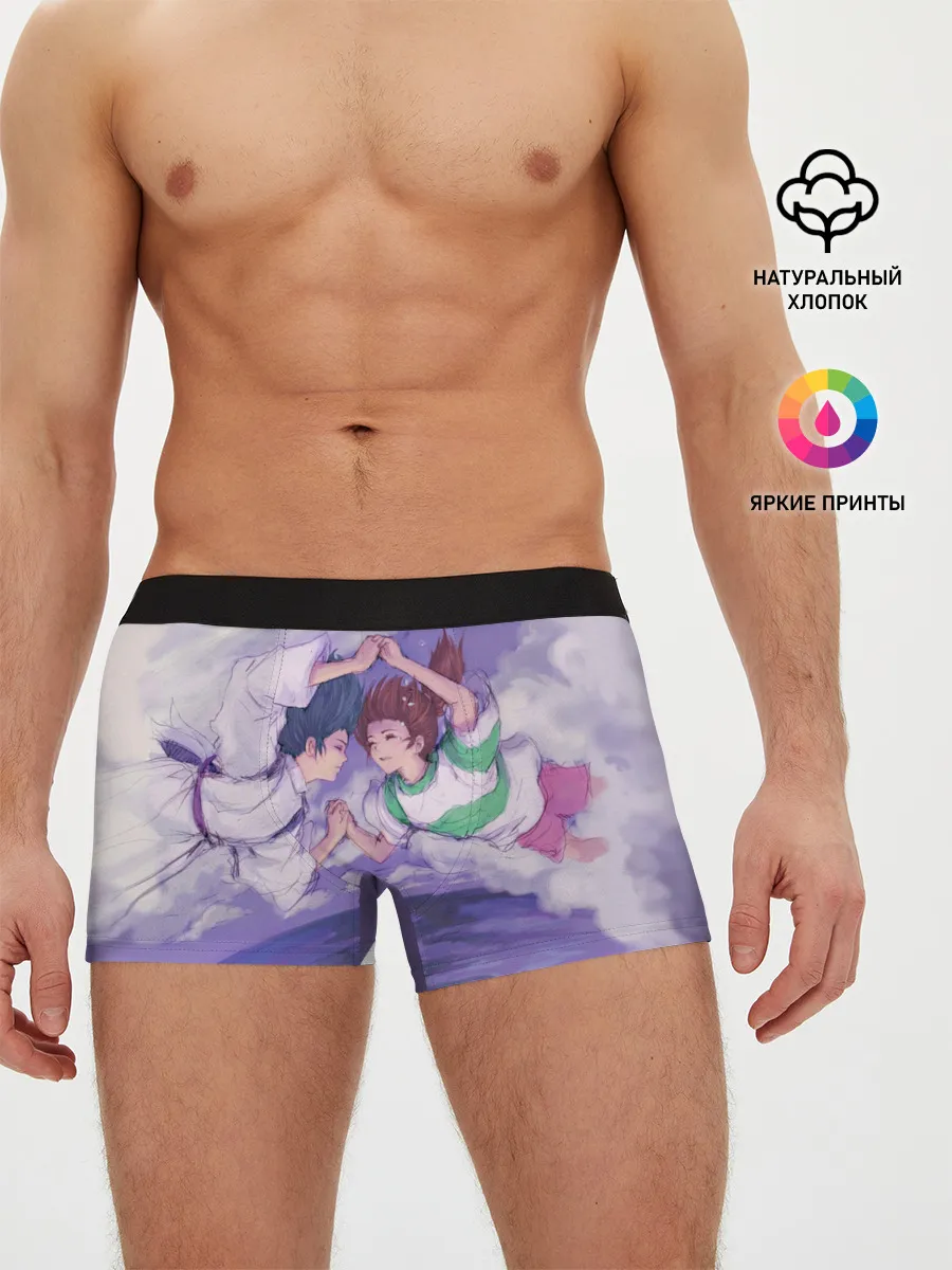 Мужские трусы боксеры / Хаку и Тихиро _2