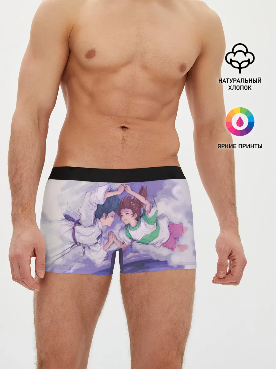 Мужские трусы боксеры / Хаку и Тихиро _2