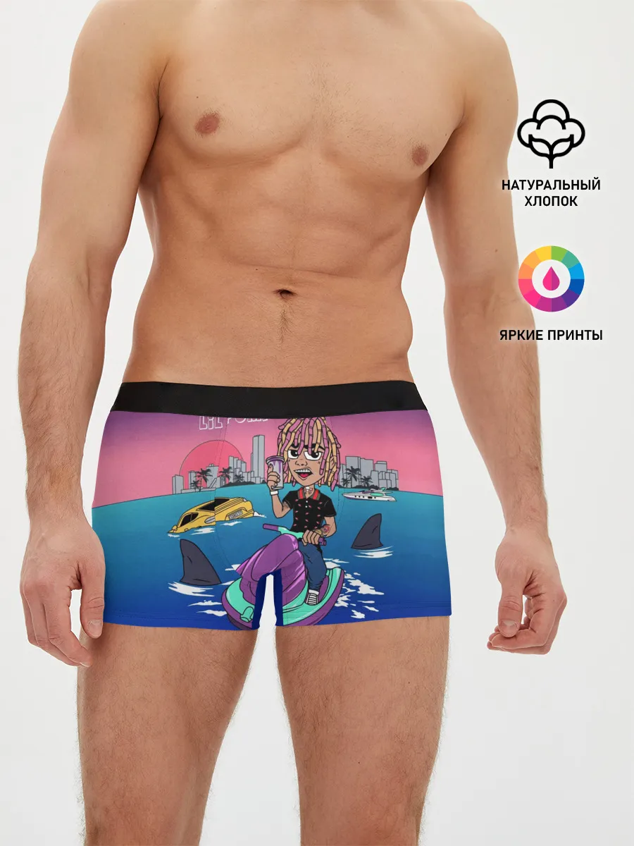 Мужские трусы боксеры / Lil Pump