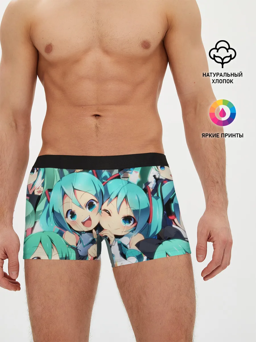 Мужские трусы боксеры / Vocaloid