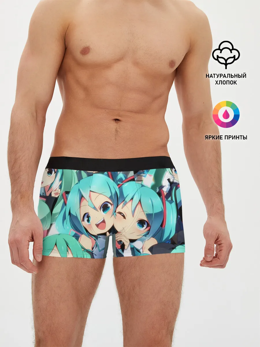 Мужские трусы боксеры / Vocaloid