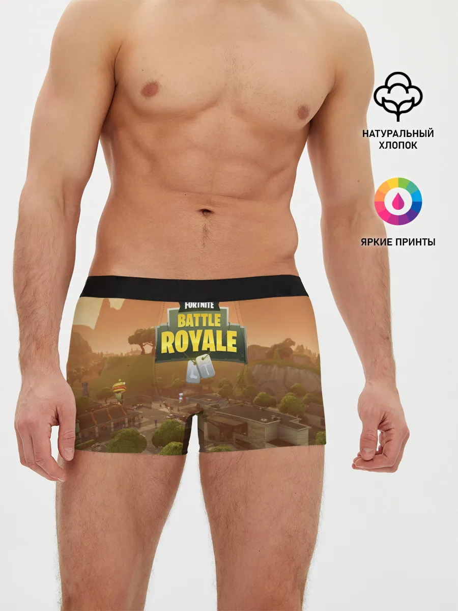 Мужские трусы боксеры / Fortnite Battle Royale