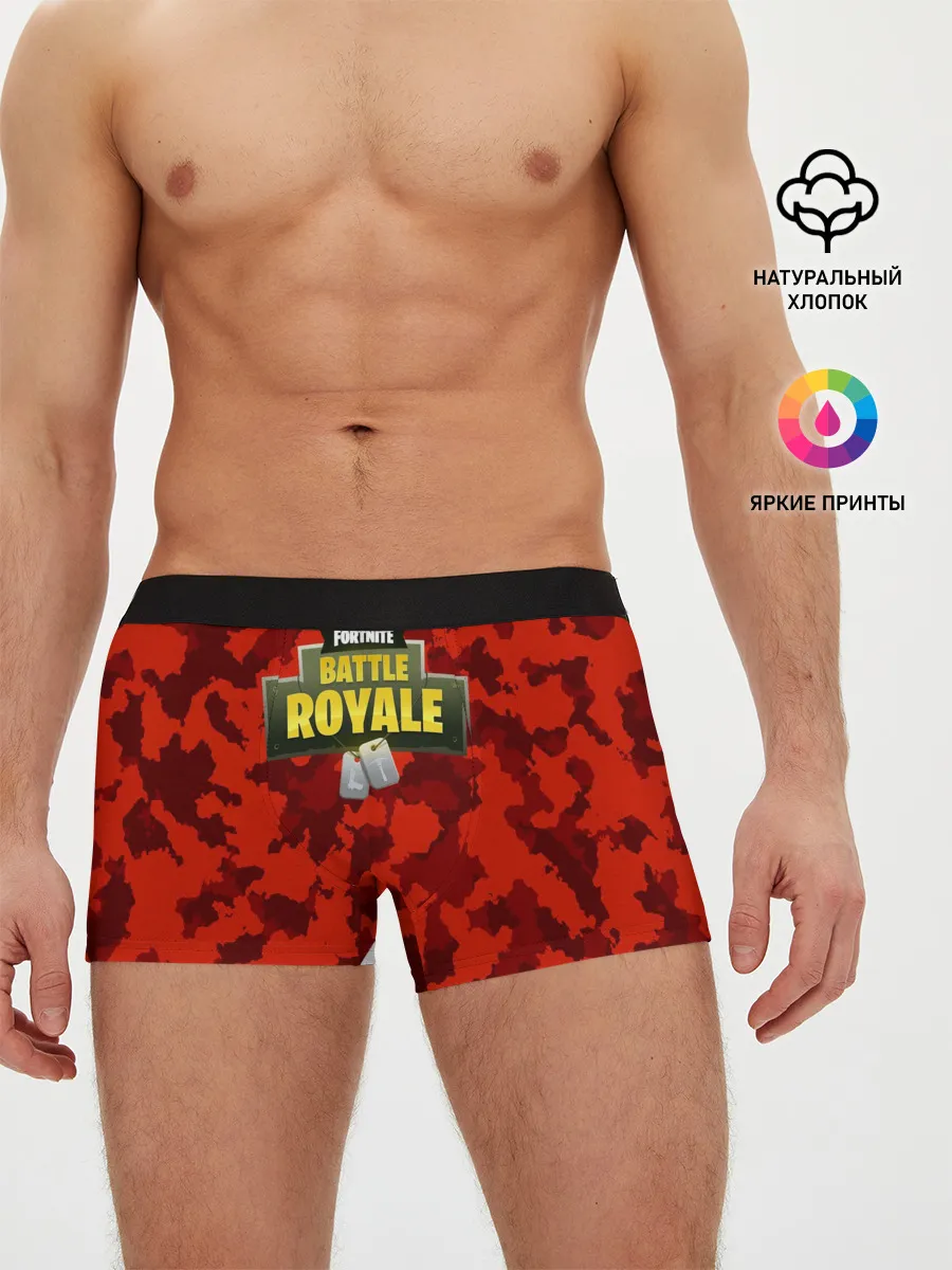 Мужские трусы боксеры / Fortnite Королевская Битва