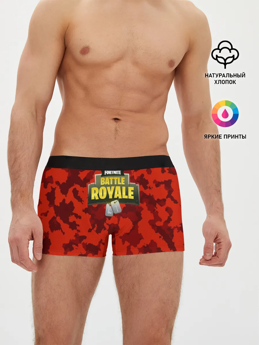 Мужские трусы боксеры / Fortnite Королевская Битва