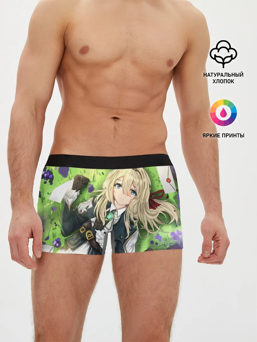 Мужские трусы боксеры / Violet Evergarden