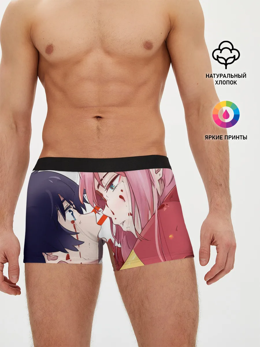 Мужские трусы боксеры / Darling kiss