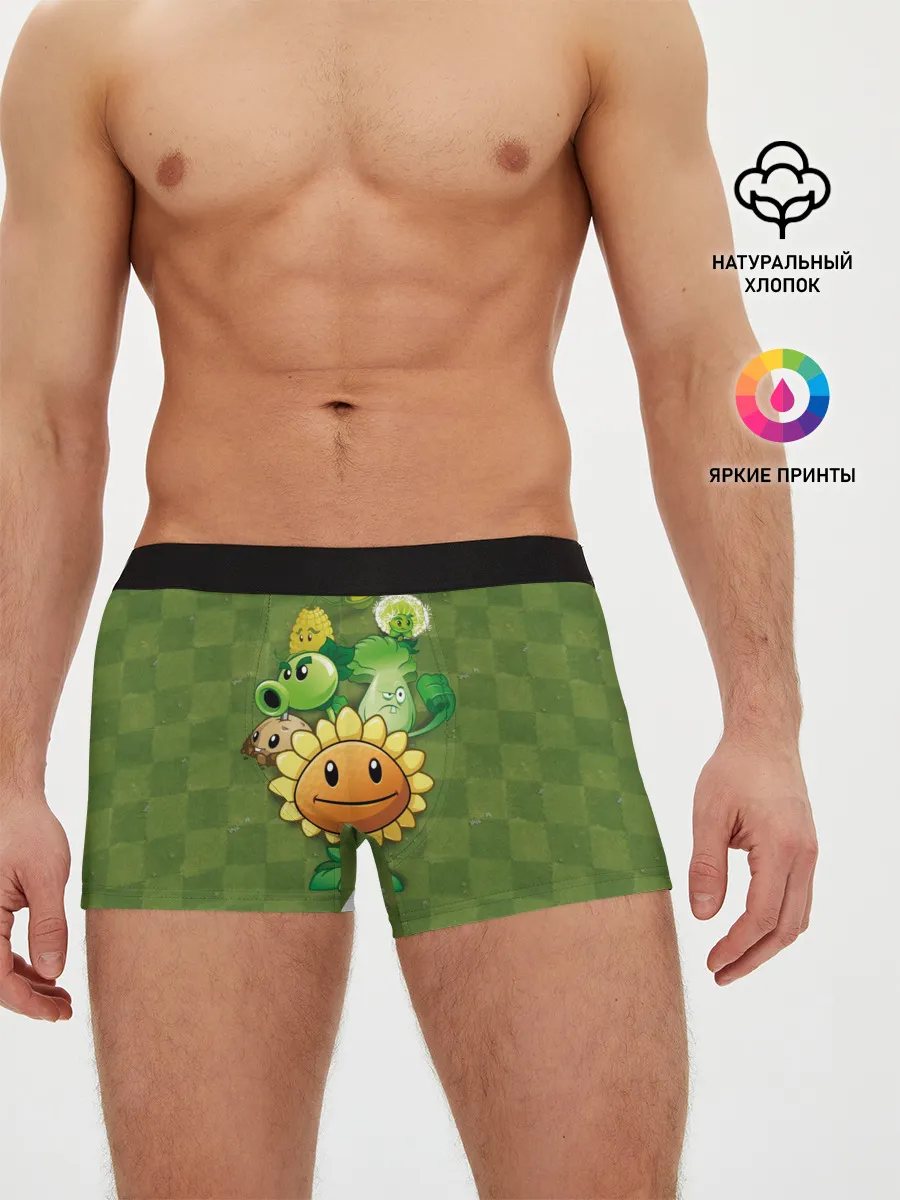 Мужские трусы боксеры / Plants vs Zombies