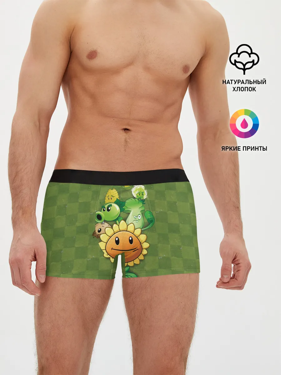 Мужские трусы боксеры / Plants vs Zombies