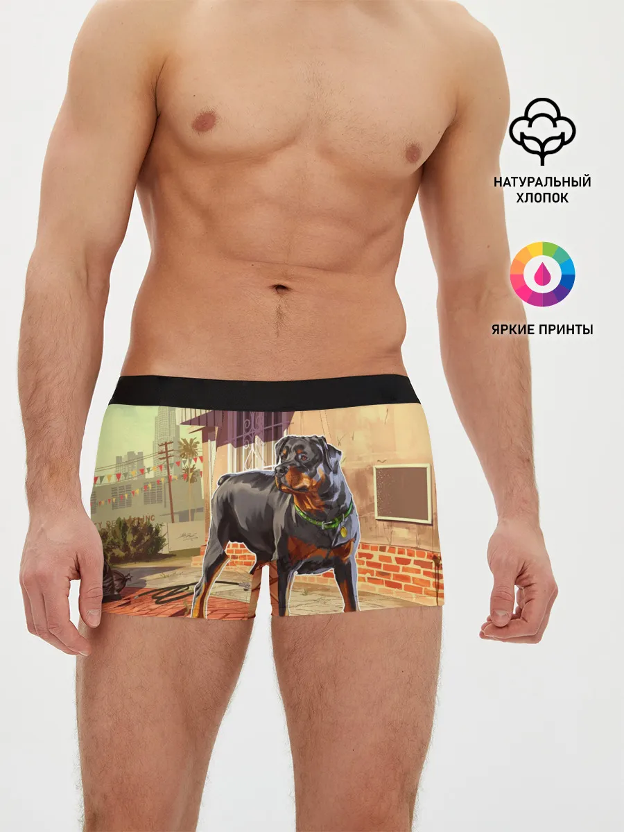 Мужские трусы боксеры / GTA V - Чоп