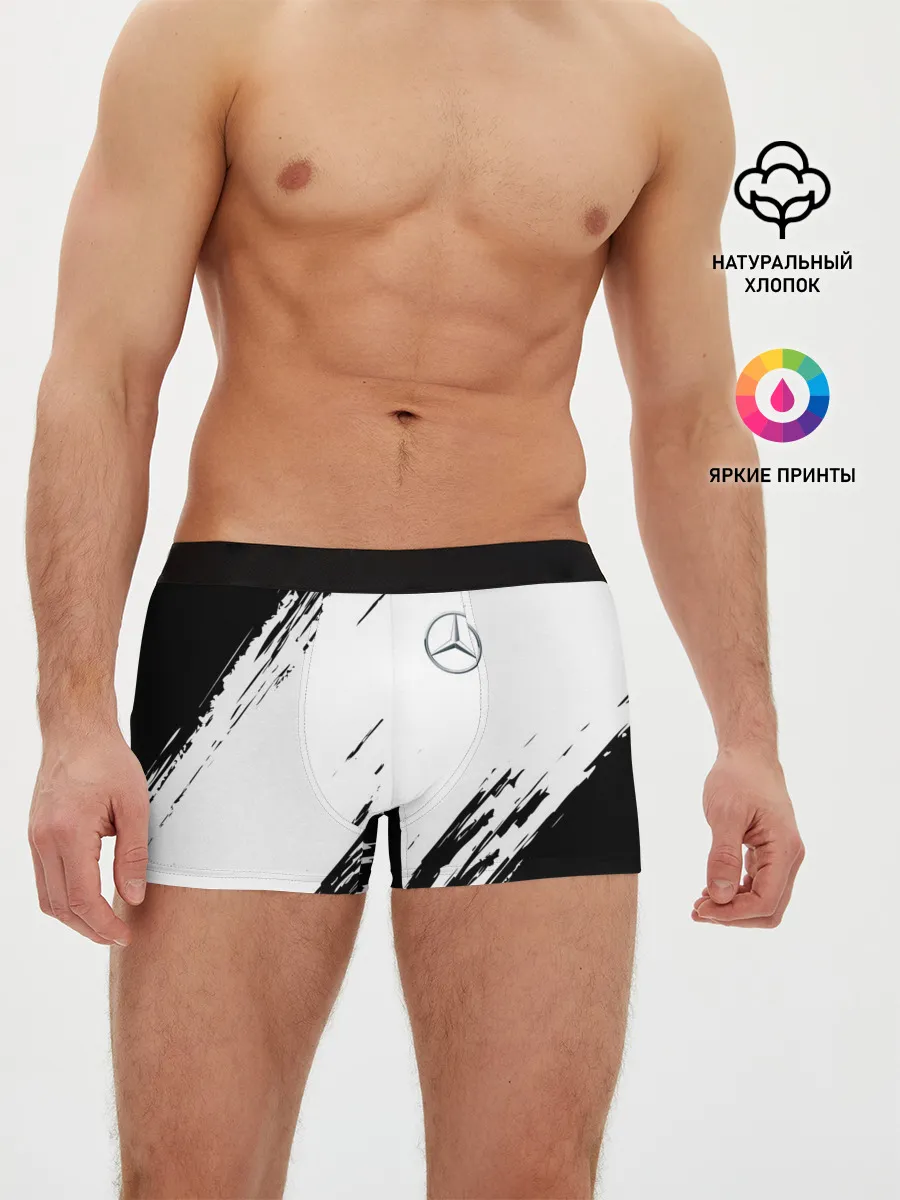 Мужские трусы боксеры / MERCEDES BENZ SPORT
