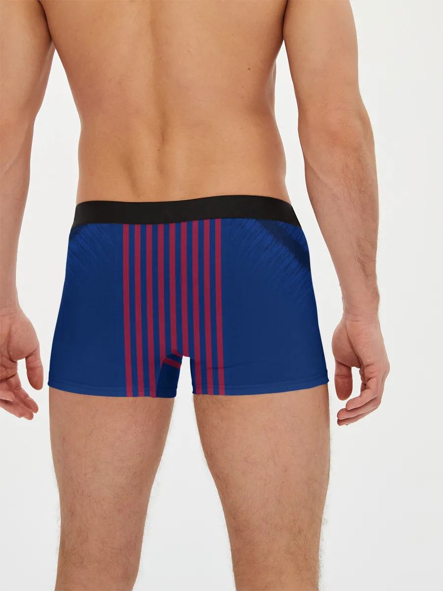 Мужские трусы боксеры / Barcelona home 18-19