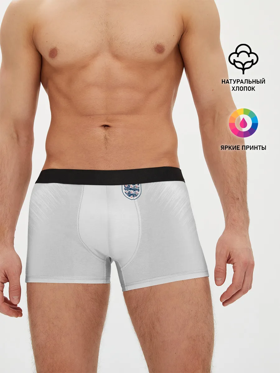 Мужские трусы боксеры / England home WC 2018