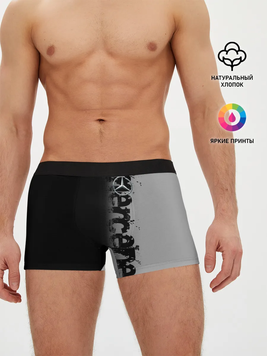 Мужские трусы боксеры / MERCEDES BENZ SPORT