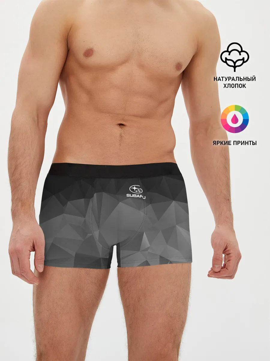 Мужские трусы боксеры / SUBARU SPORT