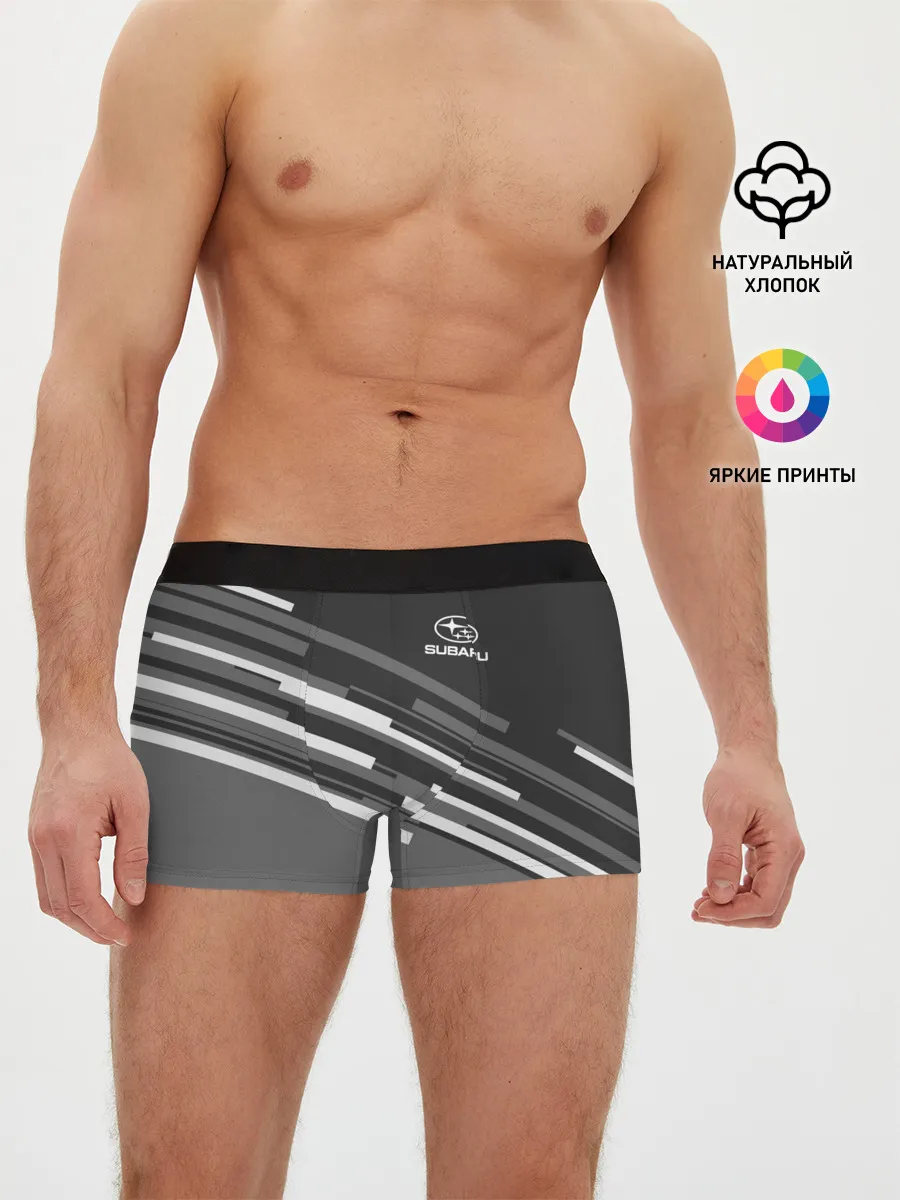 Мужские трусы боксеры / SUBARU SPORT