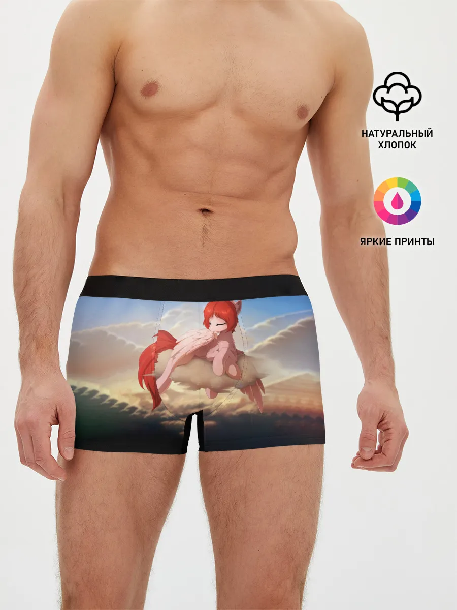 Мужские трусы боксеры / Red