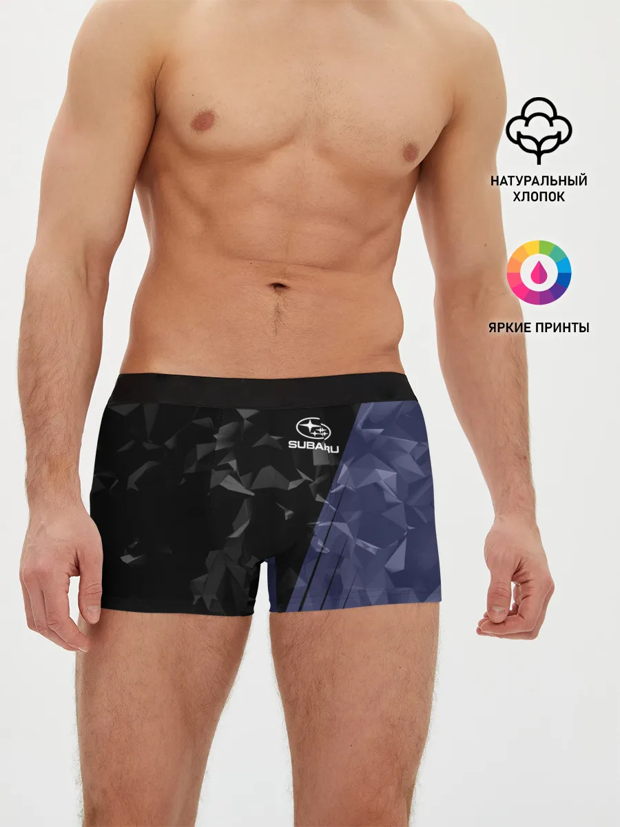 Мужские трусы боксеры / SUBARU SPORT