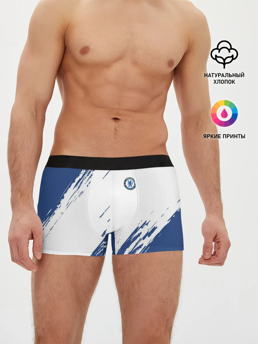 Мужские трусы боксеры / CHELSEA UNIFORM | ФОРМА ЧЕЛСИ