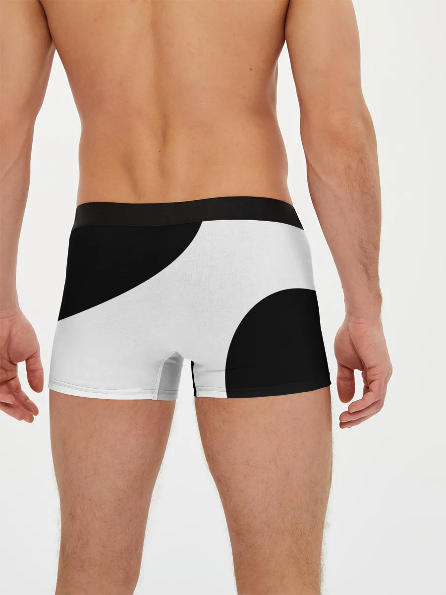 Мужские трусы боксеры / Россия Black&White