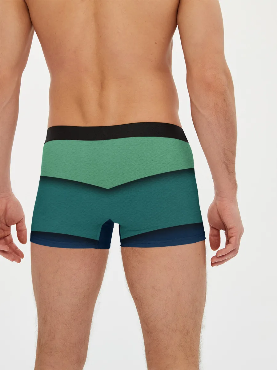 Мужские трусы боксеры / Текстура бумаги