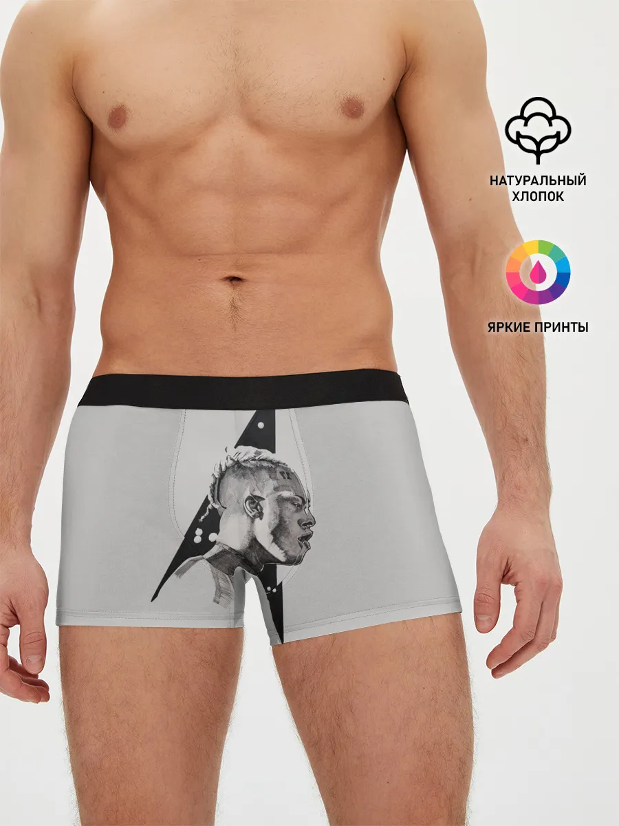 Мужские трусы боксеры / XXXtentacion