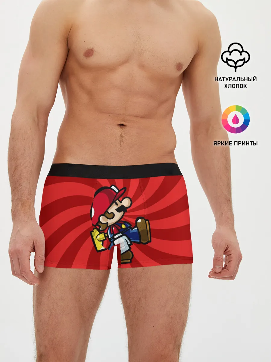 Мужские трусы боксеры / Mario