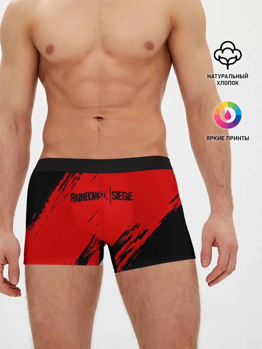 Мужские трусы боксеры / RAINBOW SIX SIEGE OUTBREAK