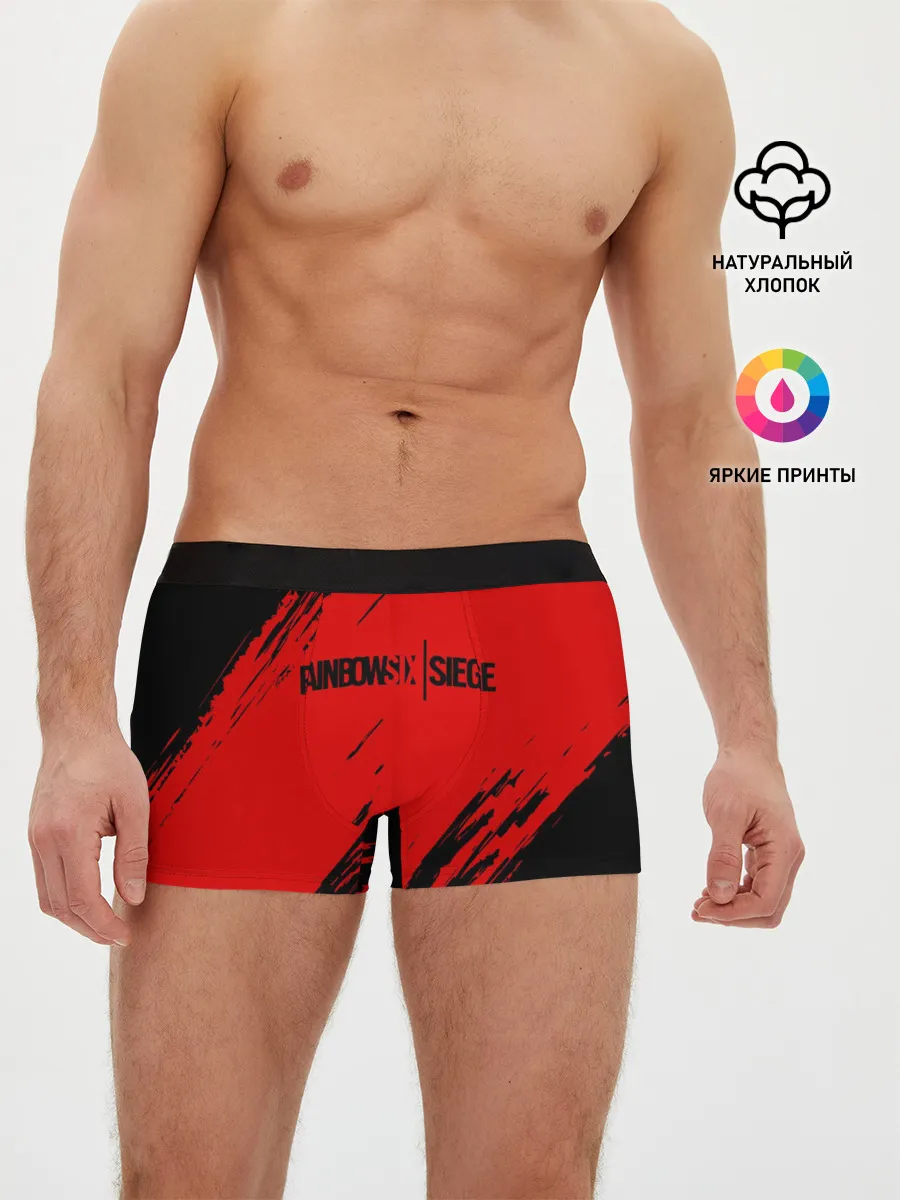 Мужские трусы боксеры / RAINBOW SIX SIEGE OUTBREAK