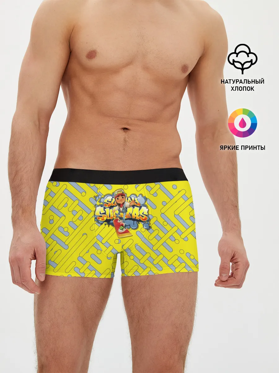 Мужские трусы боксеры / Subway Surfers