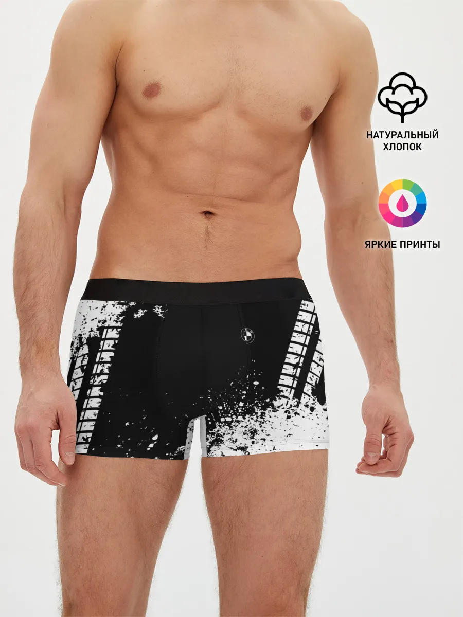 Мужские трусы боксеры / Bmw brand motors