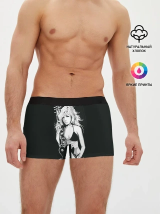 Мужские трусы боксеры / Девушка с гитарой