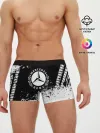 Мужские трусы боксеры / Mercedes abstract sport