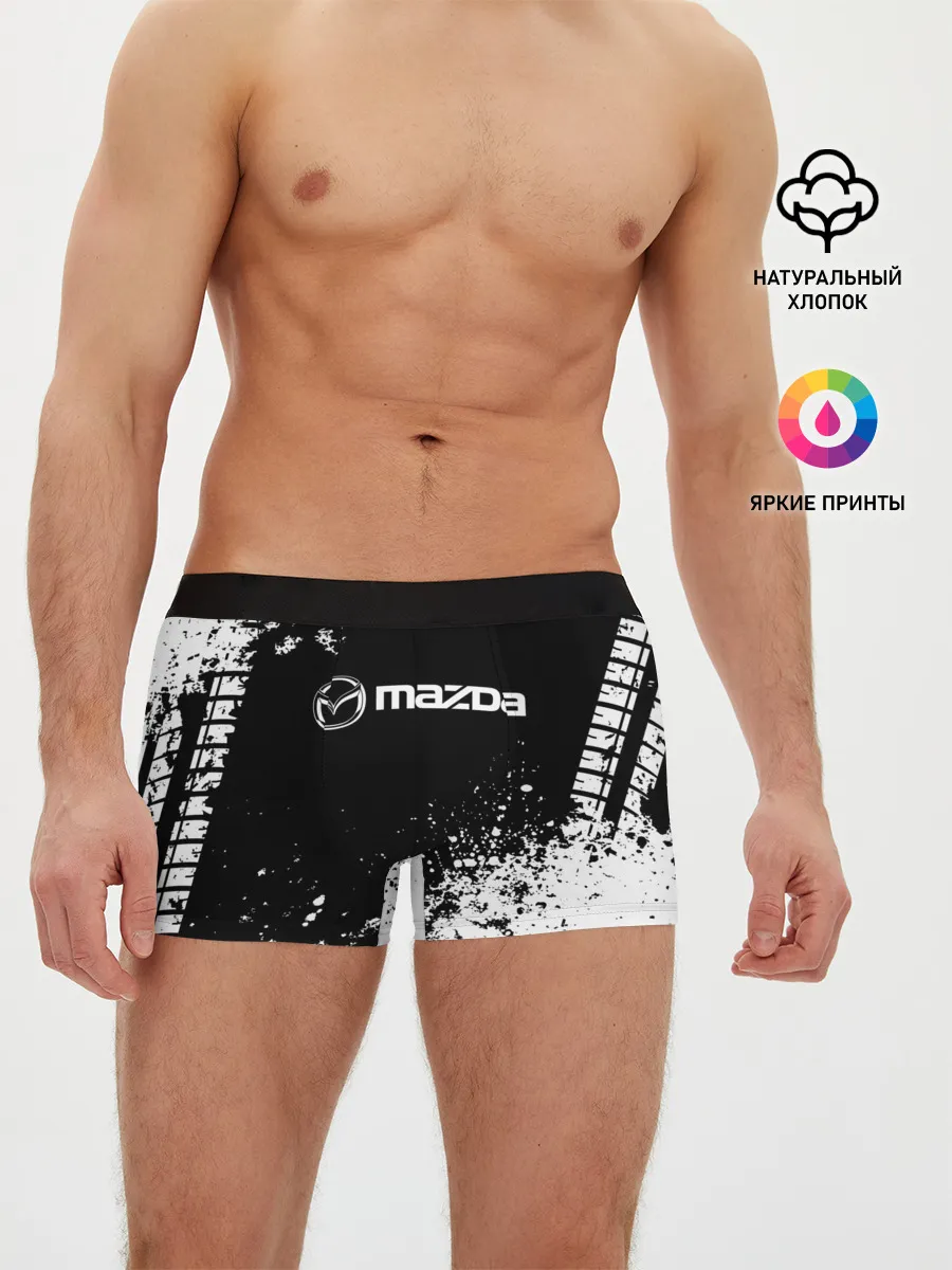 Мужские трусы боксеры / Mazda
