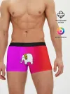 Мужские трусы боксеры / Радужный слоник