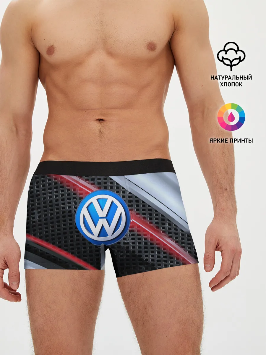 Мужские трусы боксеры / VOLKSWAGEN high speed