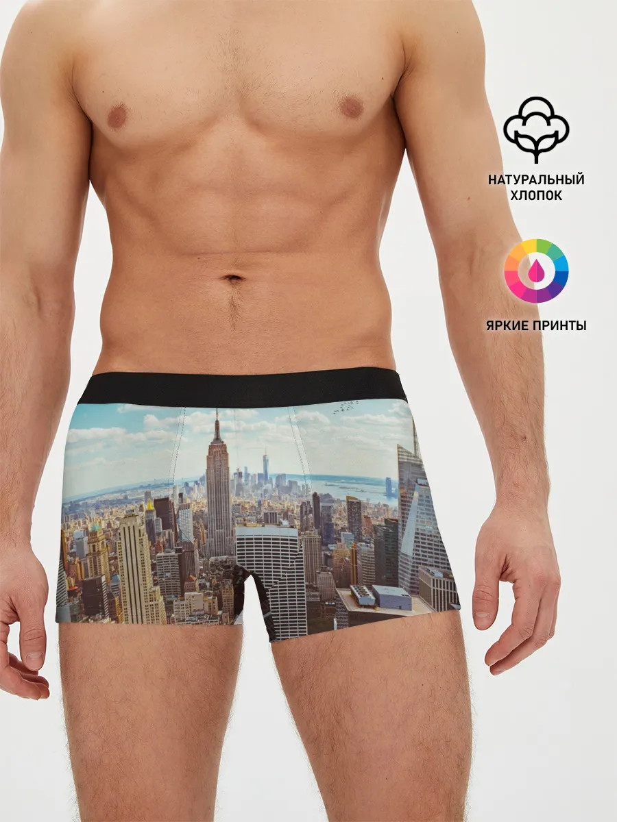 Мужские трусы боксеры / Столица мира