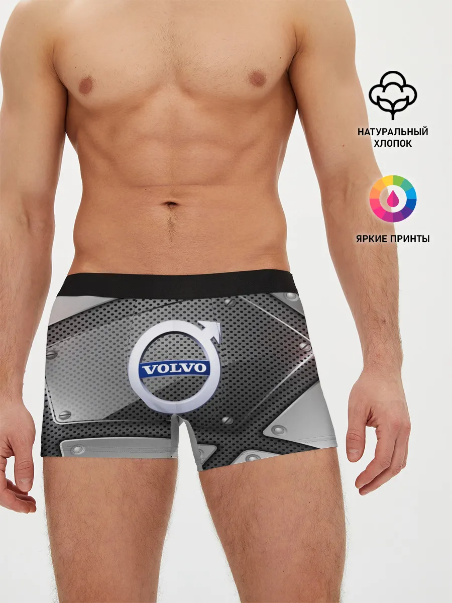Мужские трусы боксеры / VOLVO metalic 2018