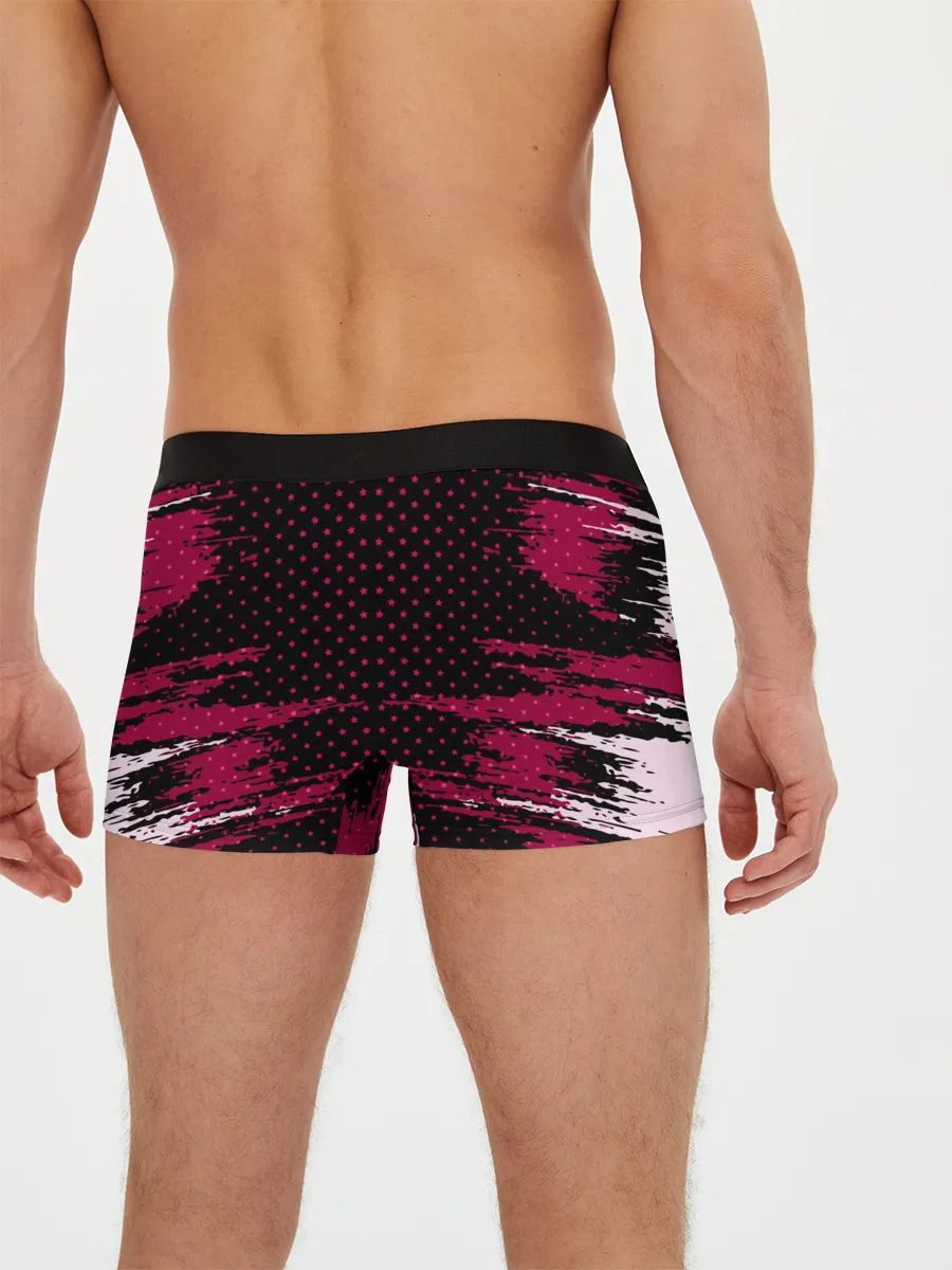 Мужские трусы боксеры / Barcelona abstract collection