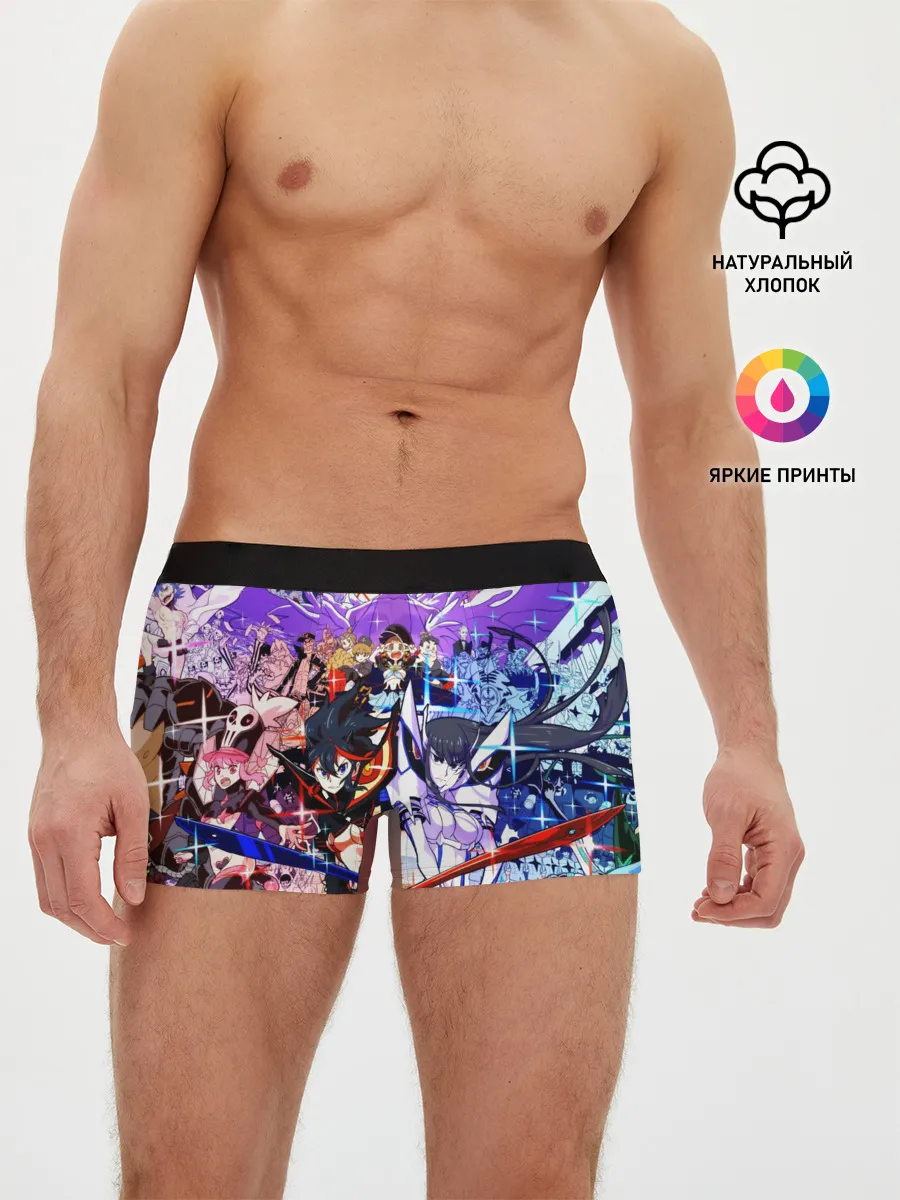 Мужские трусы боксеры / Kill La Kill полный набор