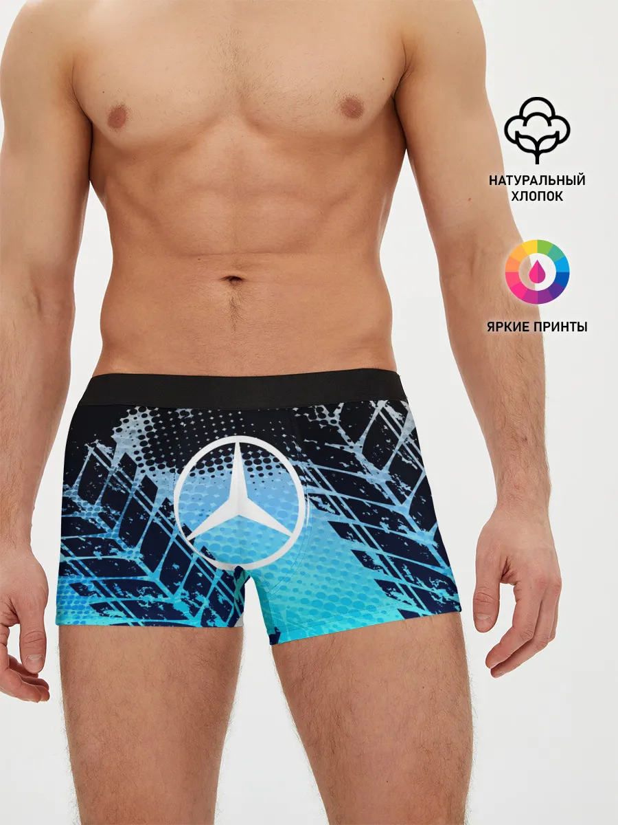 Мужские трусы боксеры / Mercedes sport auto motors