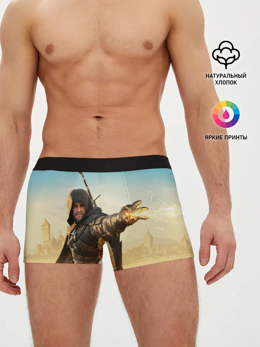 Мужские трусы боксеры / Ведьмак. Игни