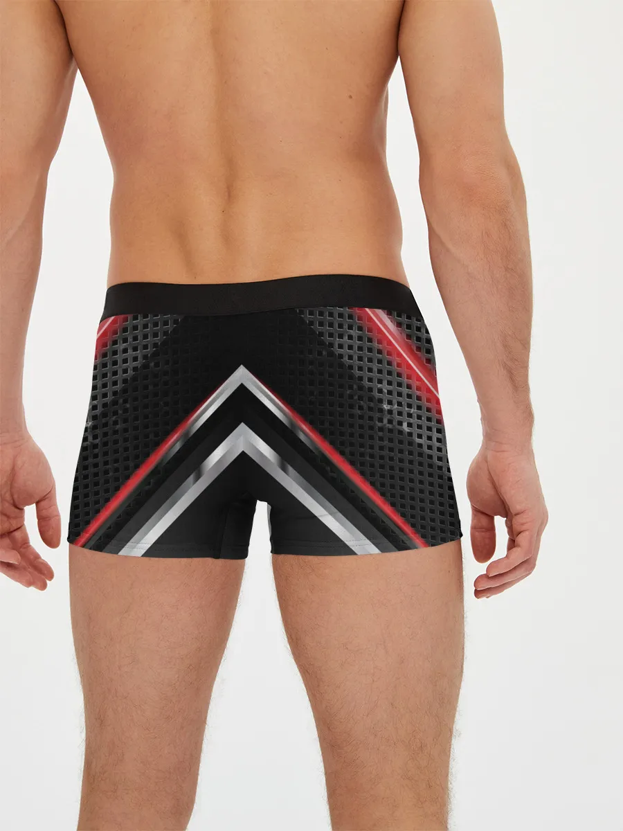 Мужские трусы боксеры / Volvo abstract line