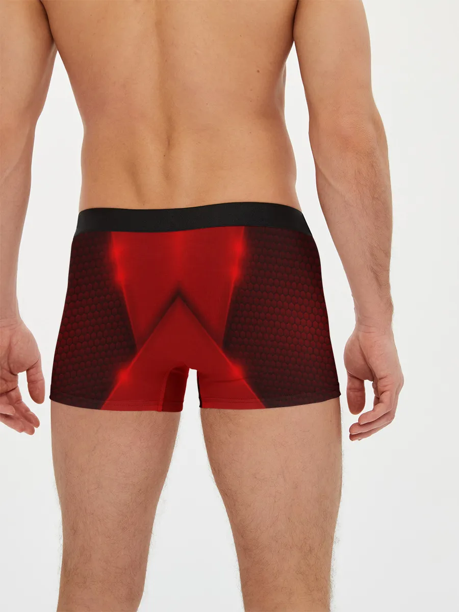 Мужские трусы боксеры / Hyundai car sport RED