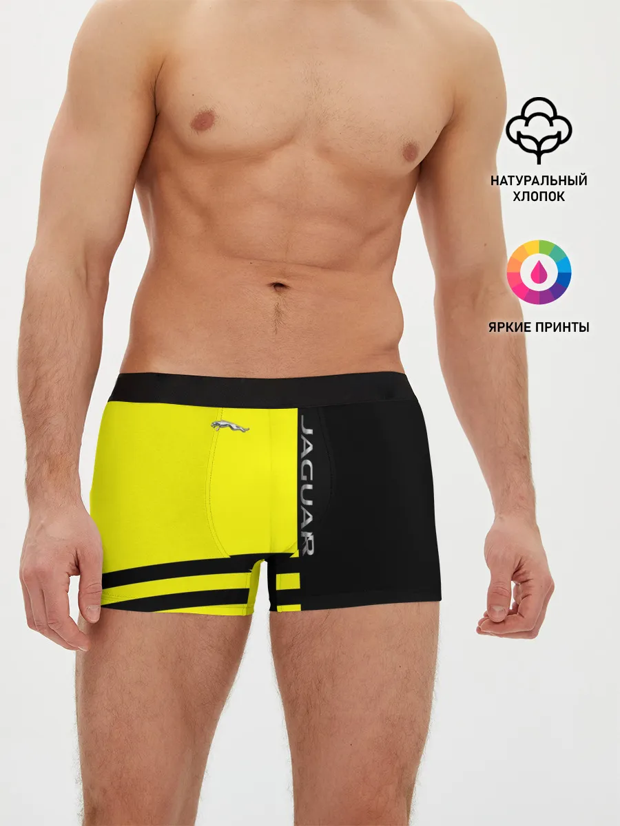 Мужские трусы боксеры / Jaguar