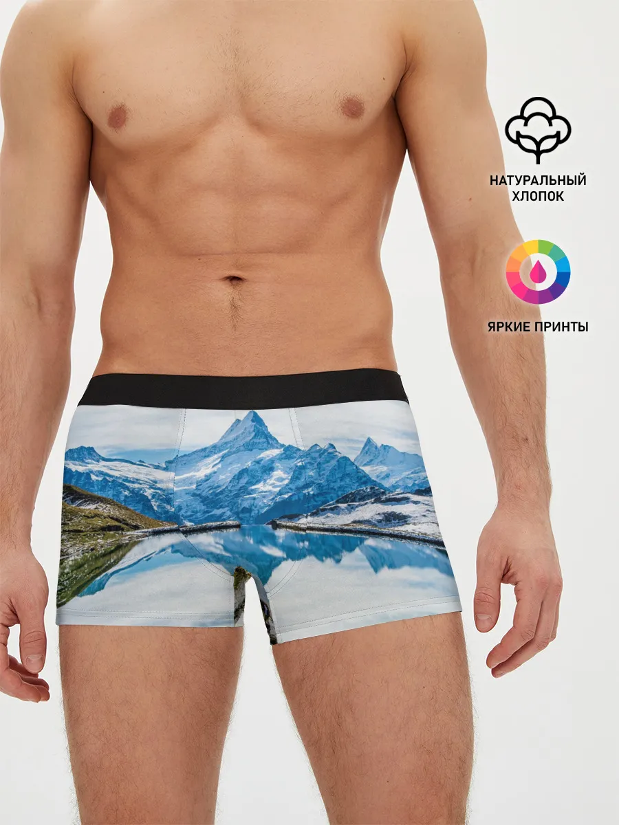 Мужские трусы боксеры / Альпы