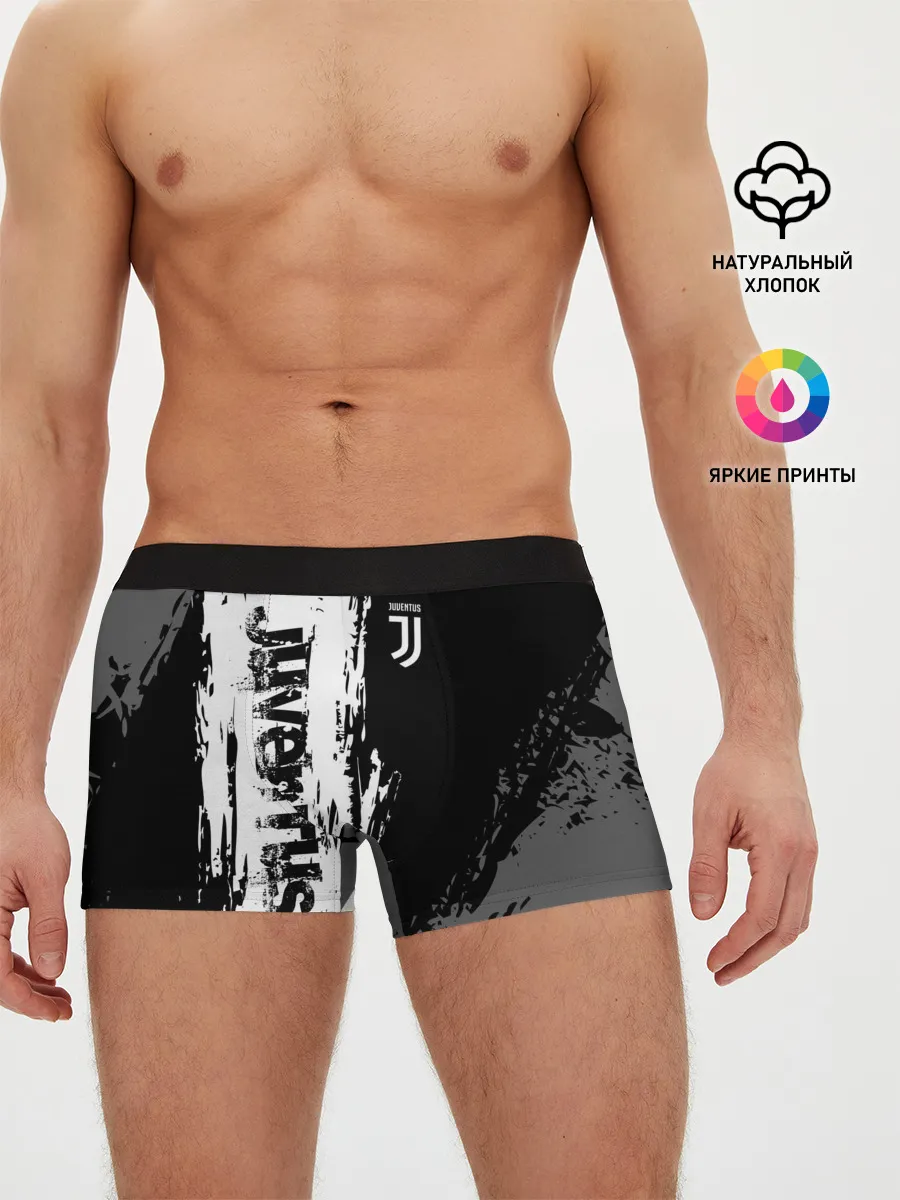 Мужские трусы боксеры / JUVENTUS / ЮВЕНТУС