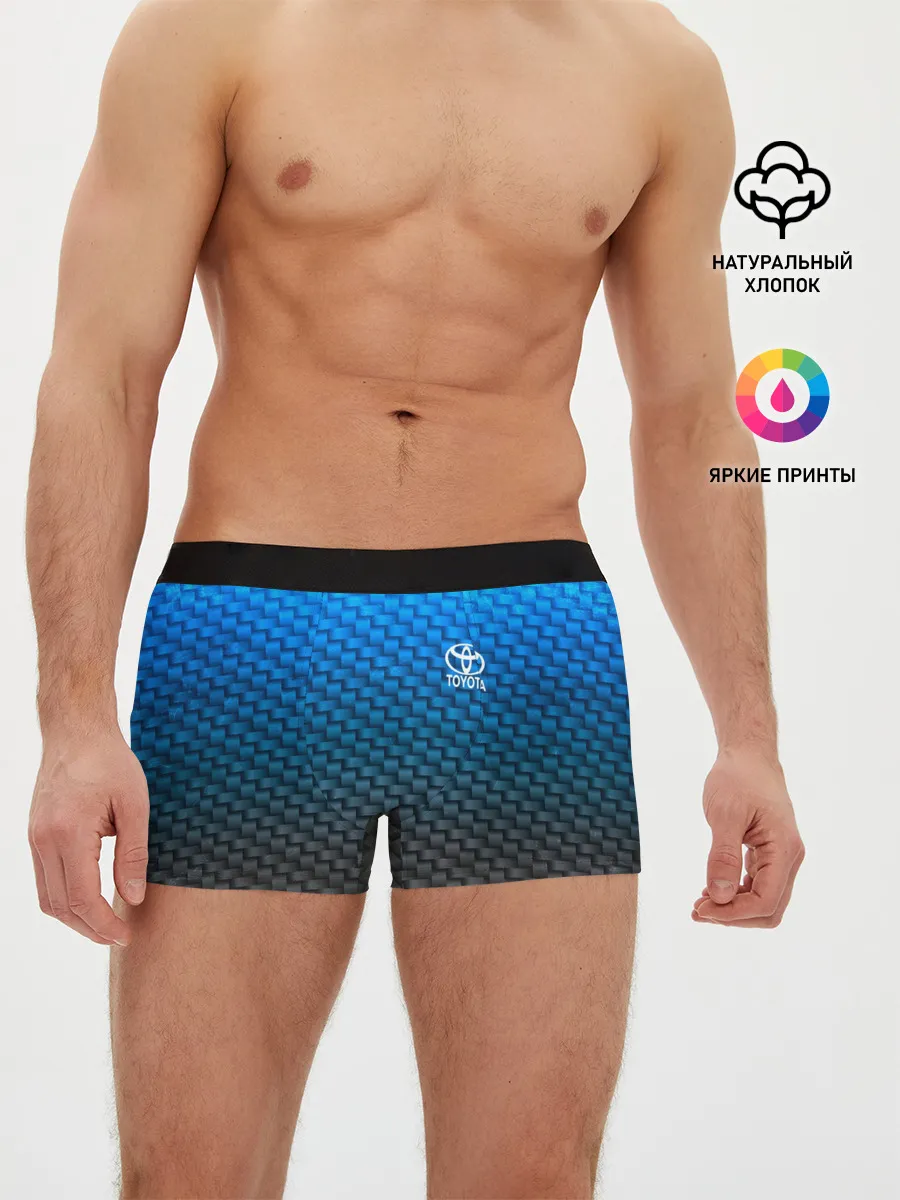 Мужские трусы боксеры / TOYOTA COLLECTION CARBON