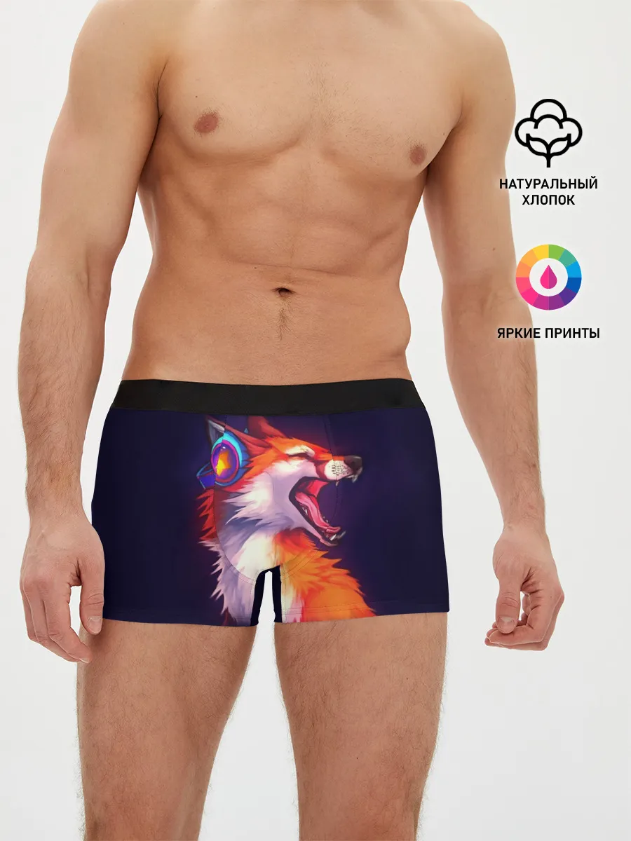 Мужские трусы боксеры / Лиса