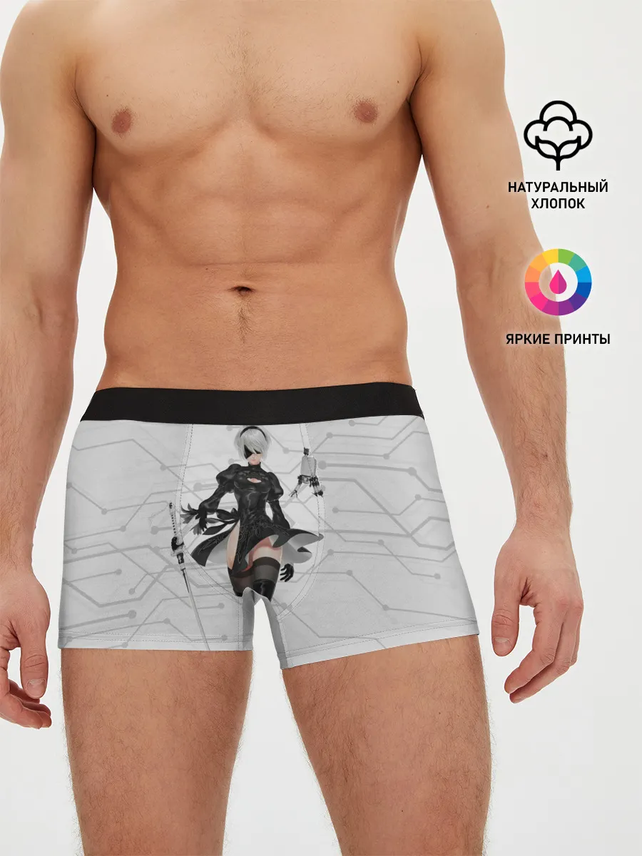 Мужские трусы боксеры / NieR Automata 1