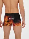 Мужские трусы боксеры / В огне